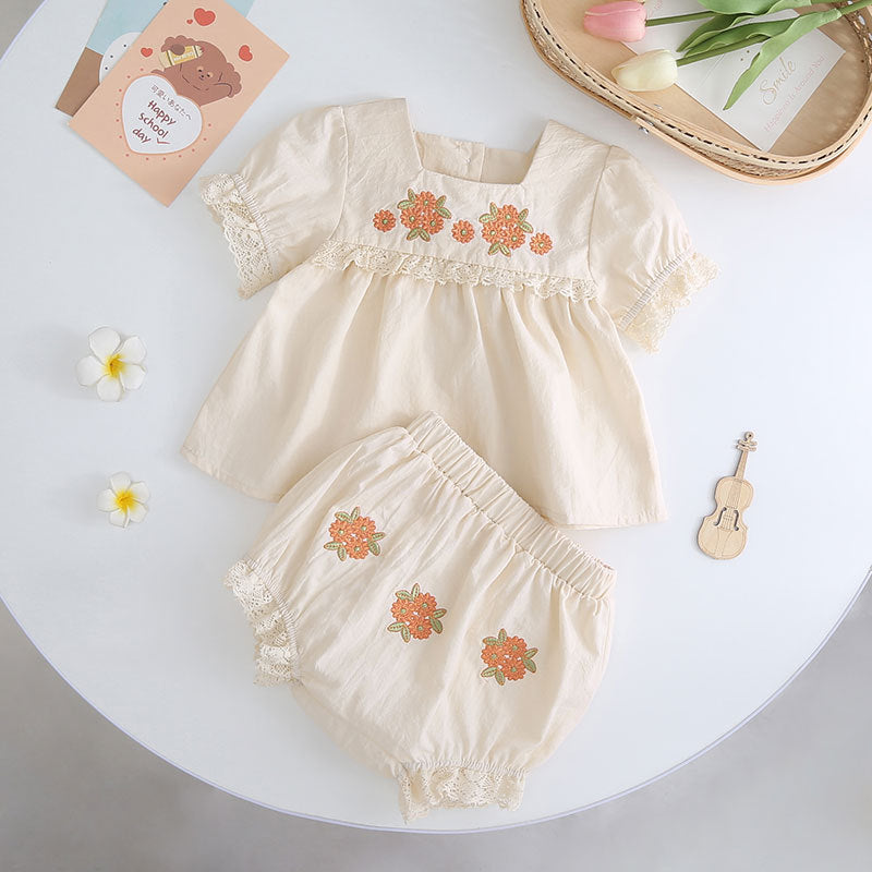 Triangle Crawling Suit for Summer Newborn Baby